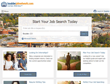 Tablet Screenshot of boulderjobnetwork.com